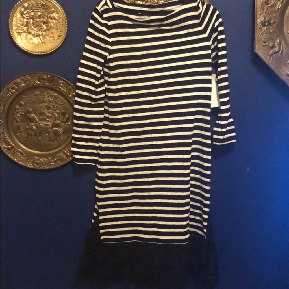 Black + White Kate Spade Broome St Dress